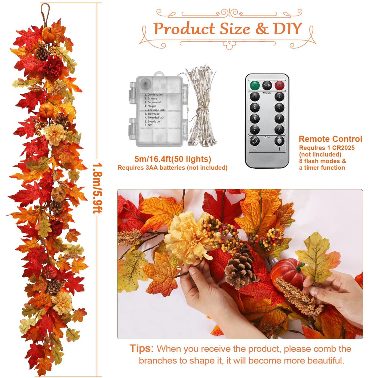 Elevate Fall Decor with a Handmade Leaf Garland